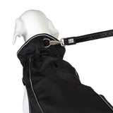 Raincoat for dogs - MATRIX 2.0 BLACK