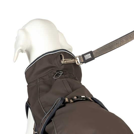 Raincoat for dogs - MATRIX 2.0 STONE