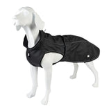 Raincoat for dogs - MATRIX 2.0 BLACK