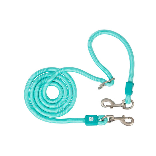 Rope leash - MATRIX 2.0 Turquoise