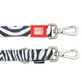 Multi Function Leash - Zebra