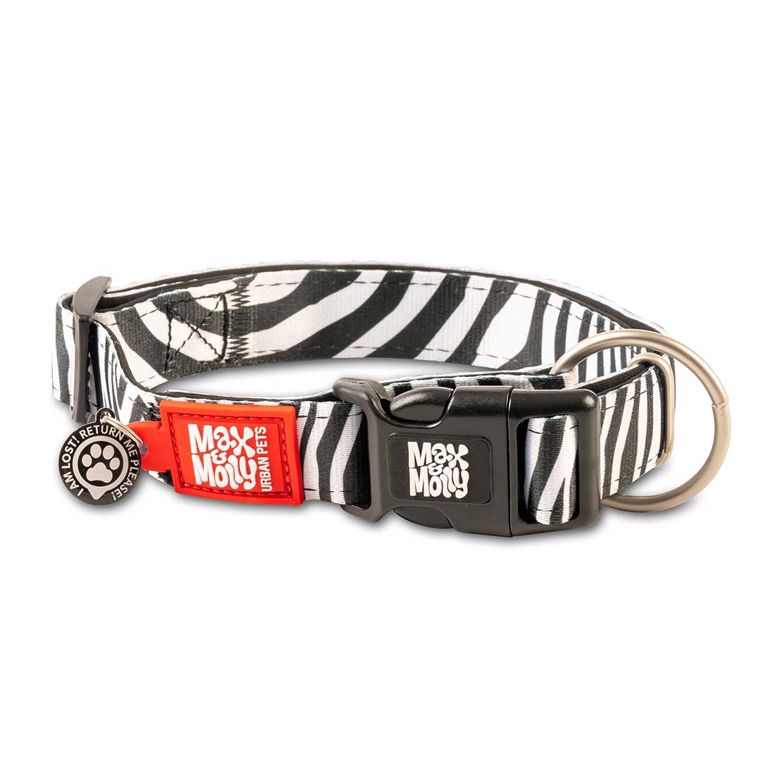 GOTCHA! Smart ID Collar - Zebra – Max & Molly Urban Pets